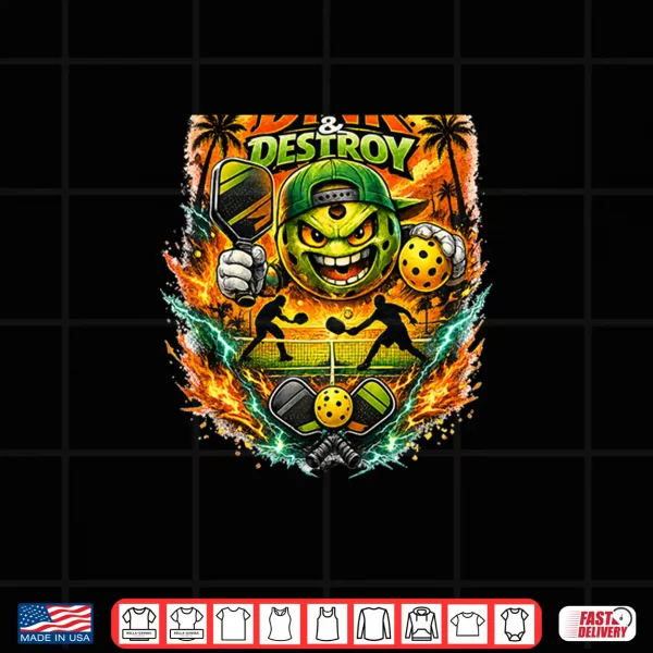 Design Dink and Destroy Premium Tri Blend Shirt