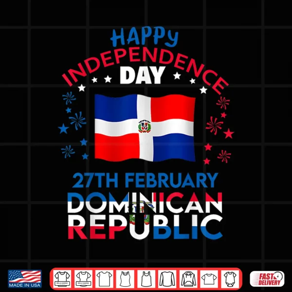 Design Dominican Republic 180th Independence Day Dominican Flag Shirt