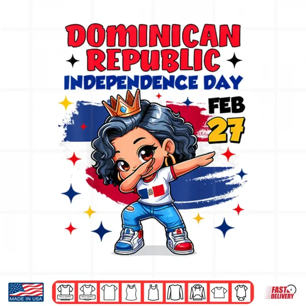 Dominican Republic Flag Pride Independence Day Girls Kids Shirt 4 Design Dominican Republic Flag Pride Independence Day Girls Kids Shirt