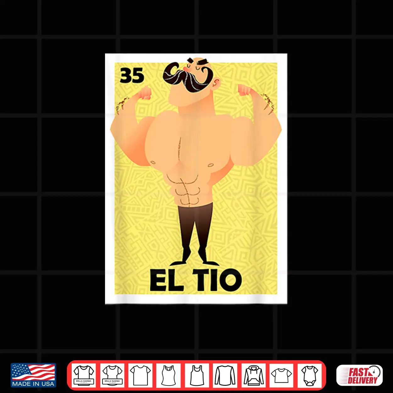 El Tio Mexican Card Spanish Uncle Latino Best Uncle Ever Shirt El Tio Mexican Card Spanish Uncle Latino Best Uncle Ever Shirt