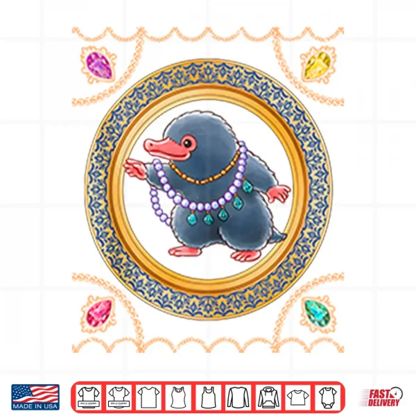 Design Fantastic Beasts Niffler And Jewelry Shirt