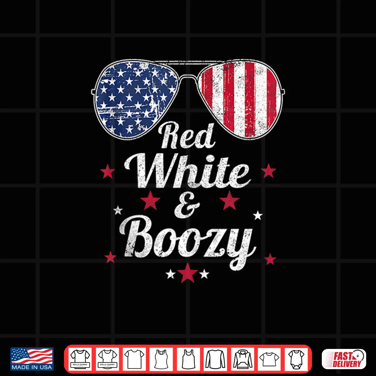 Funny 4Th Of July Red White And Boozy Cute Independence Day Shirt Funny 4Th Of July Red White And Boozy Cute Independence Day Shirt