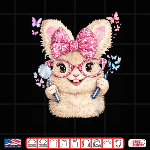 Design Funny Dentist Girl Kids Cartoon Shirt