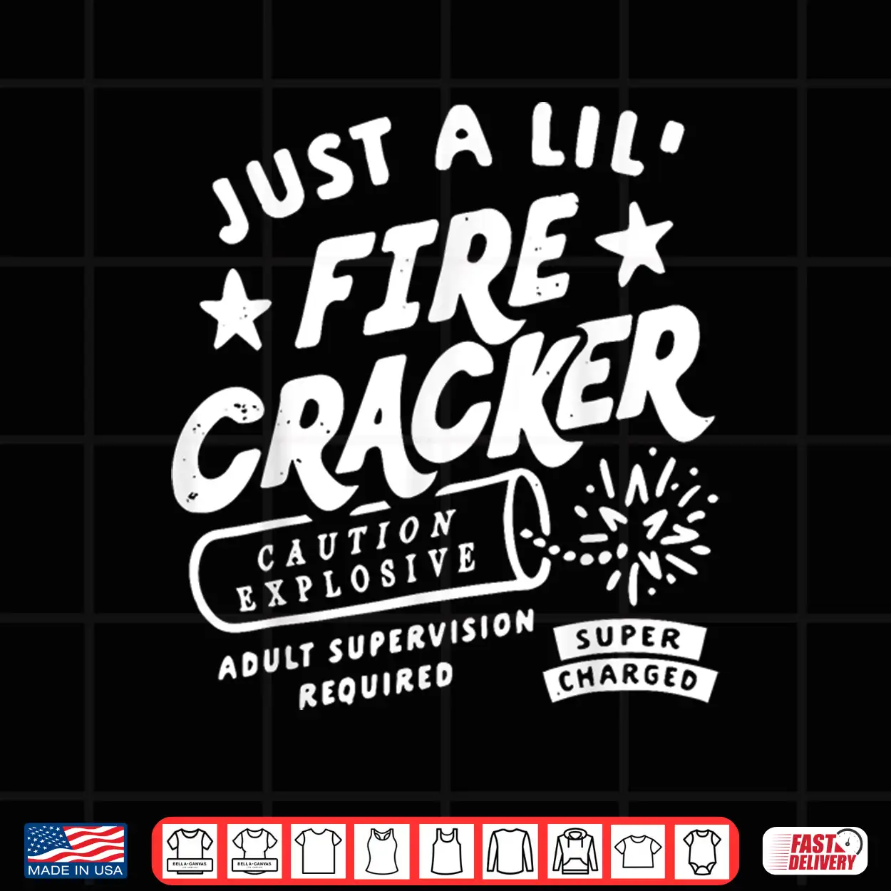 Funny Just A Lil’ Firecracker Cute Toddler Youth 4Th Of July Shirt Funny Just A Lil’ Firecracker Cute Toddler Youth 4Th Of July Shirt