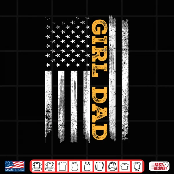 Girl Dad Father'S Day Dad Daughter Dad Of Girls Outnumbered Shirt 4 Design Girl Dad Fathers Day Dad Daughter Dad Of Girls Outnumbered Shirt