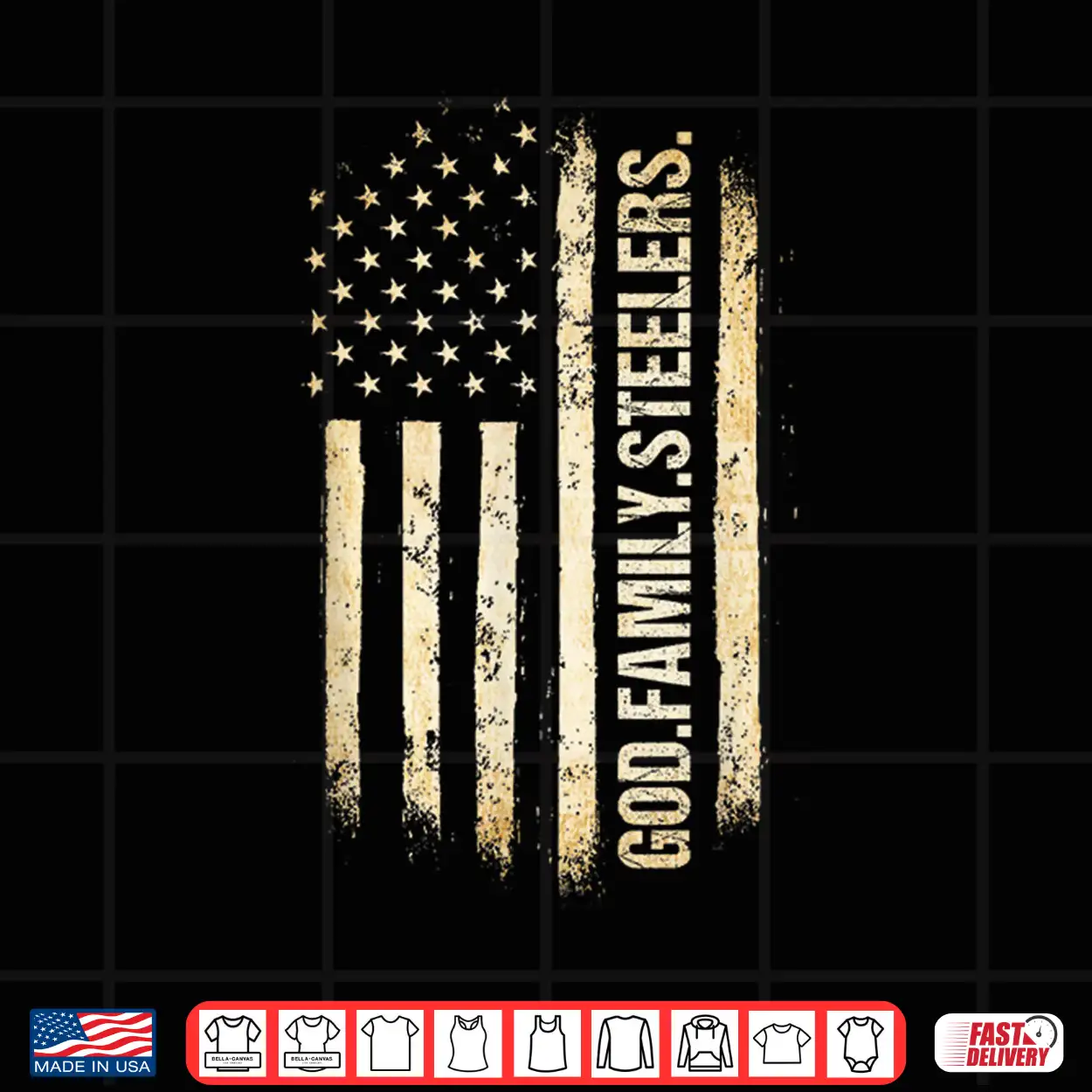 God Family Steelers Pro Us American Flag Father’S Day Shirt God Family Steelers Pro Us American Flag Father’S Day Shirt