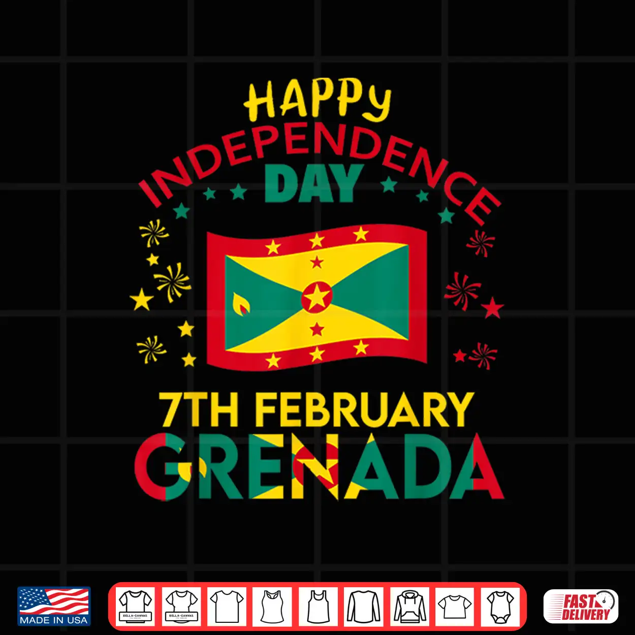 Grenada 50Th Independence Day Grenadian Pride Grenada Flag Shirt Grenada 50Th Independence Day Grenadian Pride Grenada Flag Shirt
