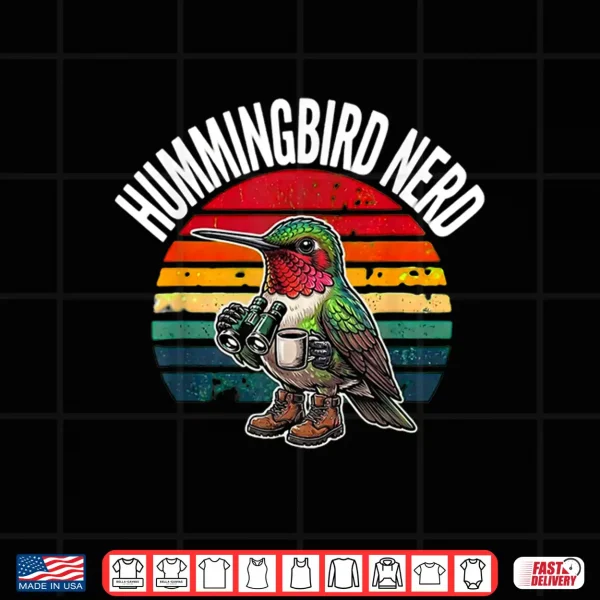 Hummingbird Nerd Bird Watcher Funny Nature Lover Gift Design Shirt 4 Design Hummingbird Nerd Bird Watcher Funny Nature Lover Gift Design Shirt
