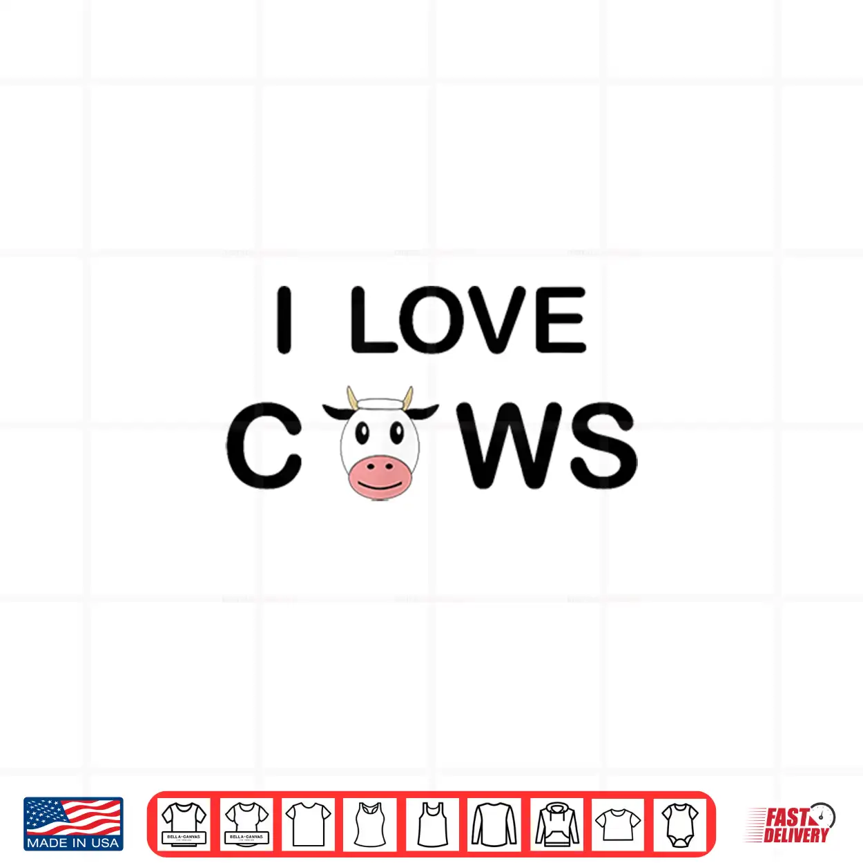 I Love Cows Shirt I Love Cows Shirt