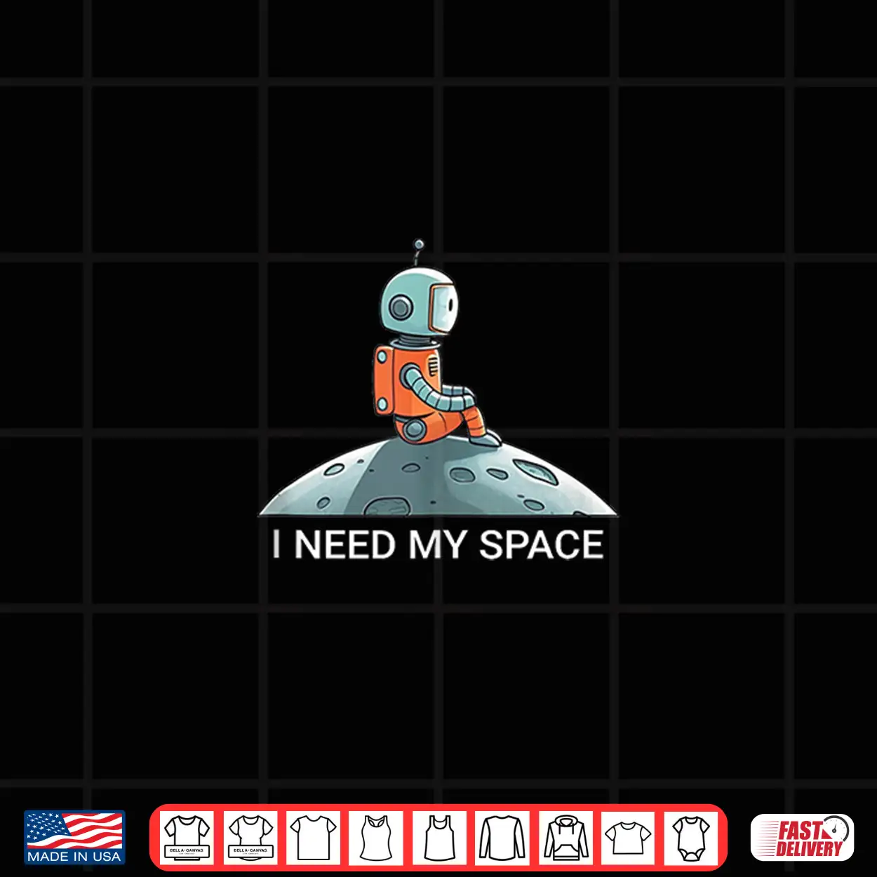 I Need Space Professional Minimalist Modern Graphic Identity Shirt I Need Space Professional Minimalist Modern Graphic Identity Shirt