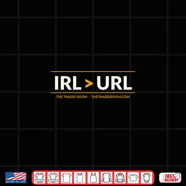 Design IRL URL Trades Room Tee for Tradesmen Contractors Premium Tri Blend Shirt