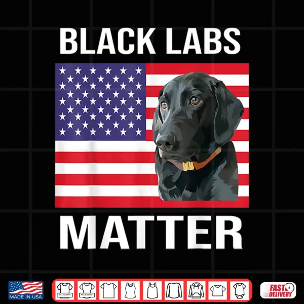 Design Independence day 4th of July Black Labs Lives Matter parody Shirt