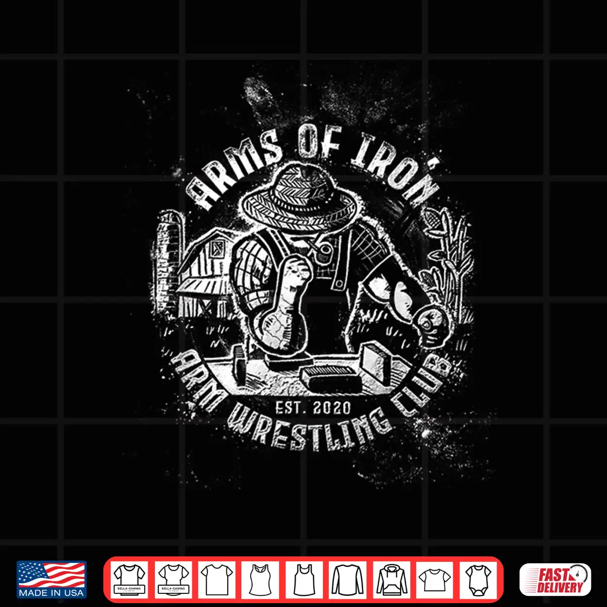 Indiana Arm Wrestling Arms Of Iron Shirt Indiana Arm Wrestling Arms Of Iron Shirt