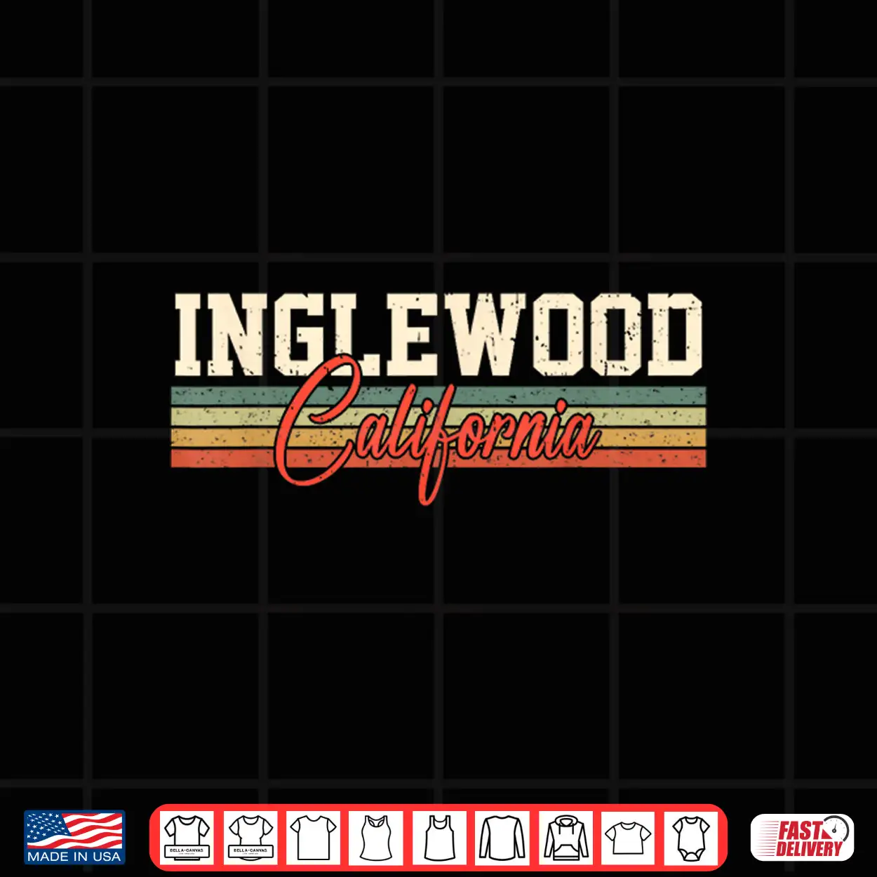 Inglewood City Vintage Retro Shirt Inglewood City Vintage Retro Shirt