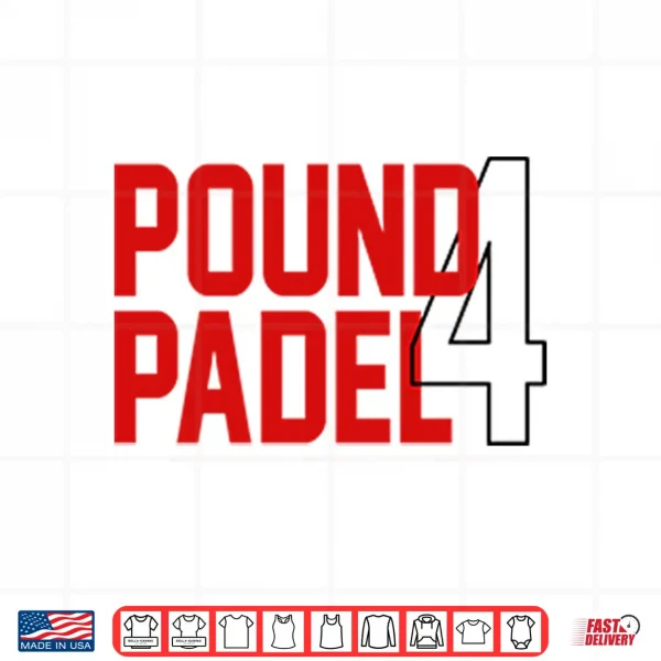 Design Islam Makhachev Pound Padel 4 Shirt
