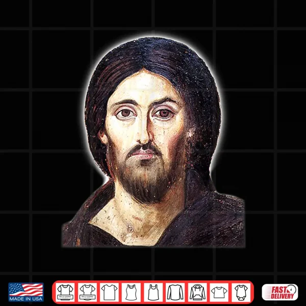 Design Jesus Christ Icon Portrait at St. Catherines Monastery Shirt