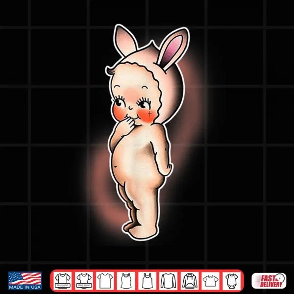 Kewpie Baby Bunny Rabbit Shirt 4 Design Kewpie Baby Bunny Rabbit Shirt