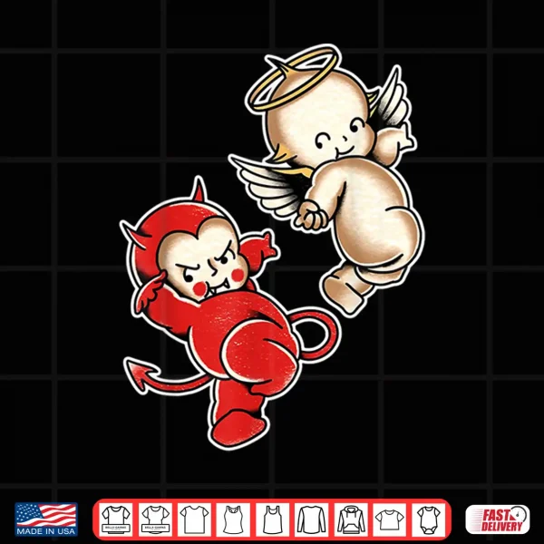 Kewpie Baby Devil Angel Cherubs Shirt 4 Design Kewpie Baby Devil Angel Cherubs Shirt