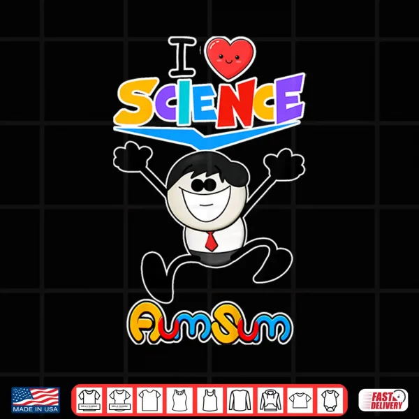 Design Kids AumSum I Love Science Shirt