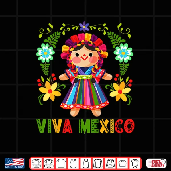 Kids Viva Mexico Shirt Little Girls Kids Toddler Mexican Mexicana Shirt 4 Design Kids Viva Mexico Shirt Little Girls Kids Toddler Mexican Mexicana Shirt