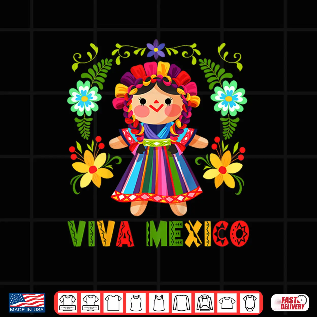 Kids Viva Mexico Shirt Little Girls Kids Toddler Mexican Mexicana Shirt Kids Viva Mexico Shirt Little Girls Kids Toddler Mexican Mexicana Shirt