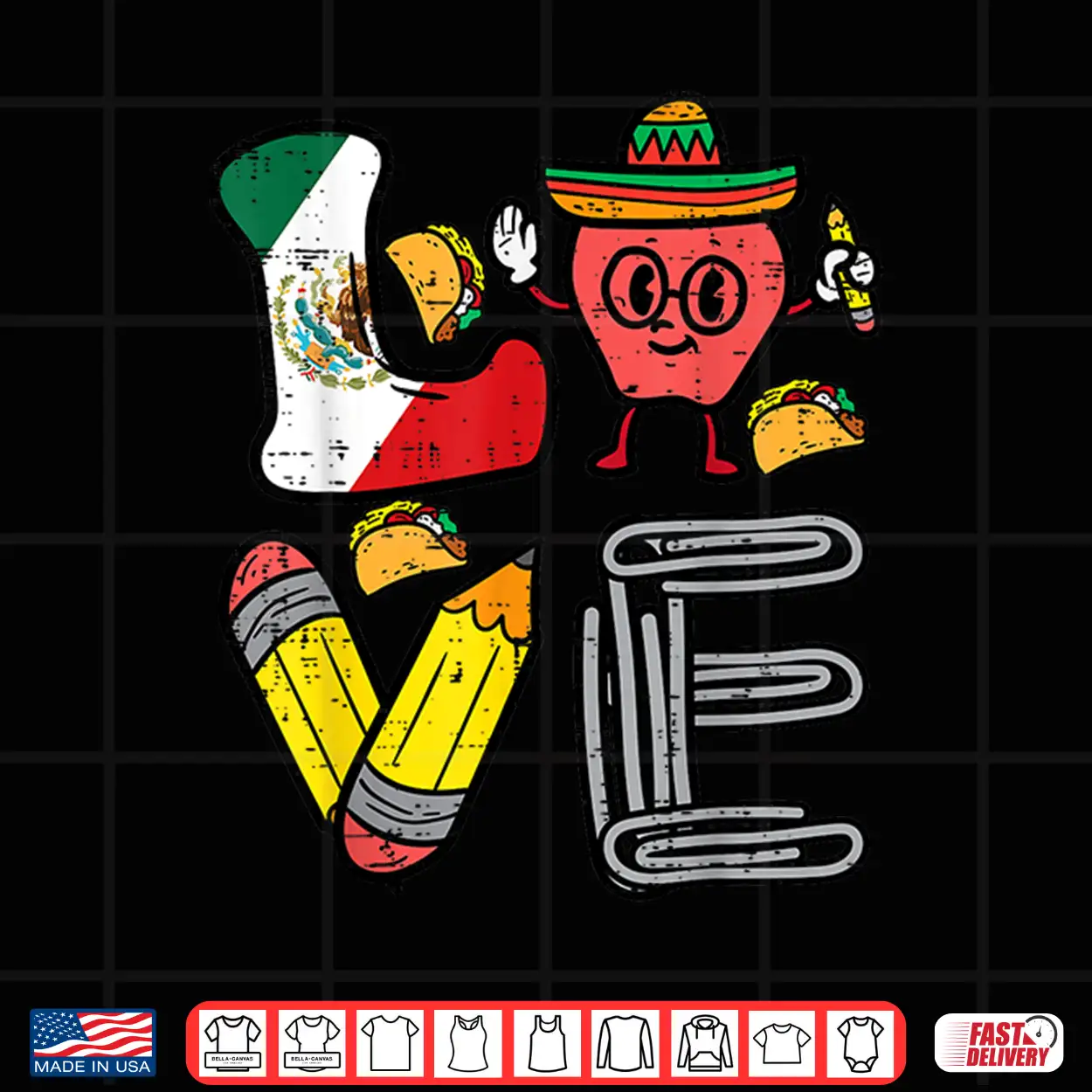 Love Teacher Mexico Cinco De Mayo Mexican Independence Day Shirt Love Teacher Mexico Cinco De Mayo Mexican Independence Day Shirt