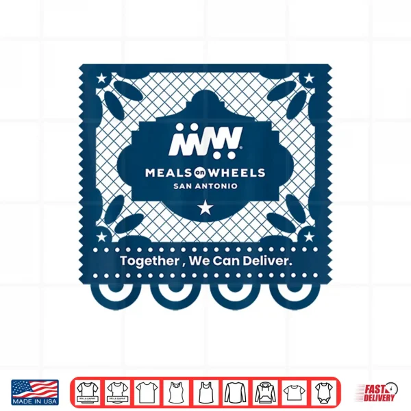 Meals On Wheels Fiesta Logo Shirt 4 Design Meals on Wheels Fiesta Logo Shirt