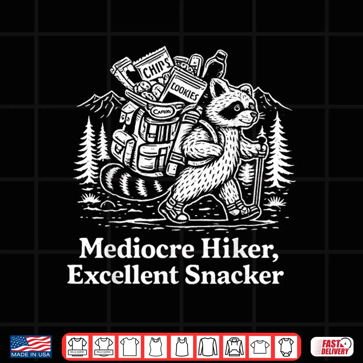 Mediocre Hiker Excellent Snackeer Shirt Mediocre Hiker Excellent Snackeer Shirt