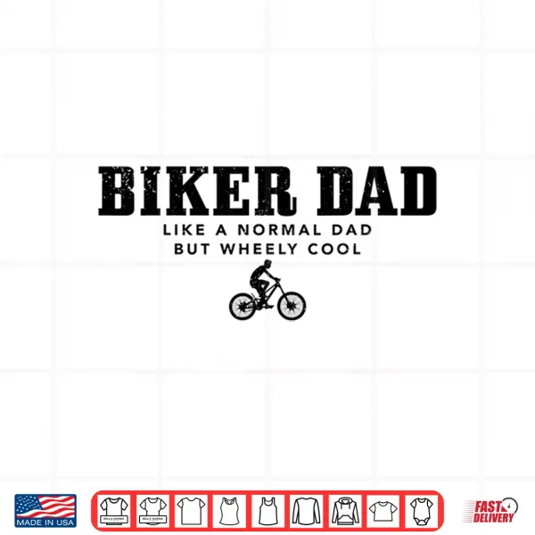 Mens Biker Dad Mountain Bike Funny Mtb Father'S Day Cyclist Gift Shirt 4 Design Mens Biker Dad Mountain Bike Funny MTB Fathers Day Cyclist Gift Shirt
