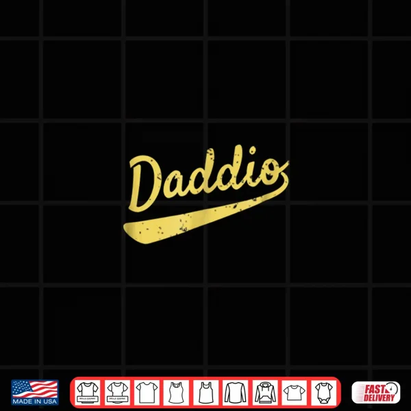 Design Mens Daddio Cool Fathers Day Shirt