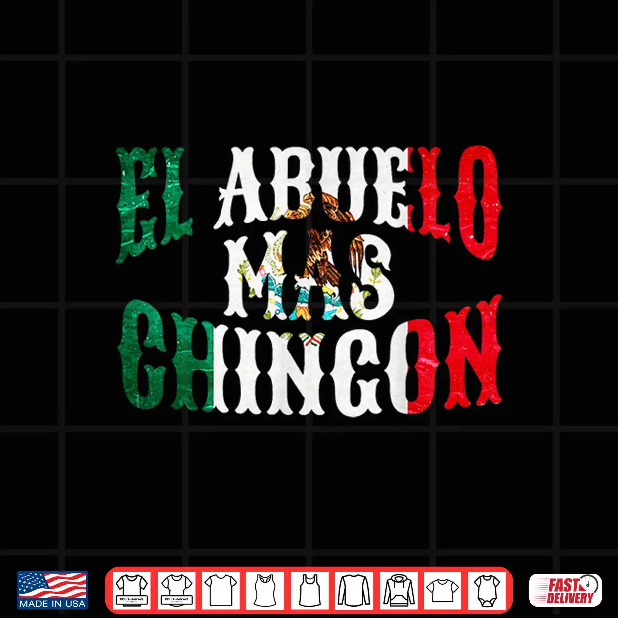 Mens El Abuelo Mas Chingon Mexican Spanish Grandpa Father’S Day Shirt Mens El Abuelo Mas Chingon Mexican Spanish Grandpa Father’S Day Shirt