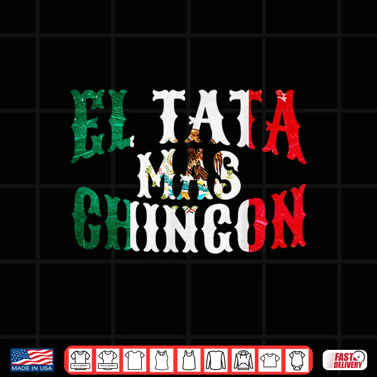 Mens El Tata Mas Chingon Mexican Husband Spanish Father’S Day Shirt Mens El Tata Mas Chingon Mexican Husband Spanish Father’S Day Shirt
