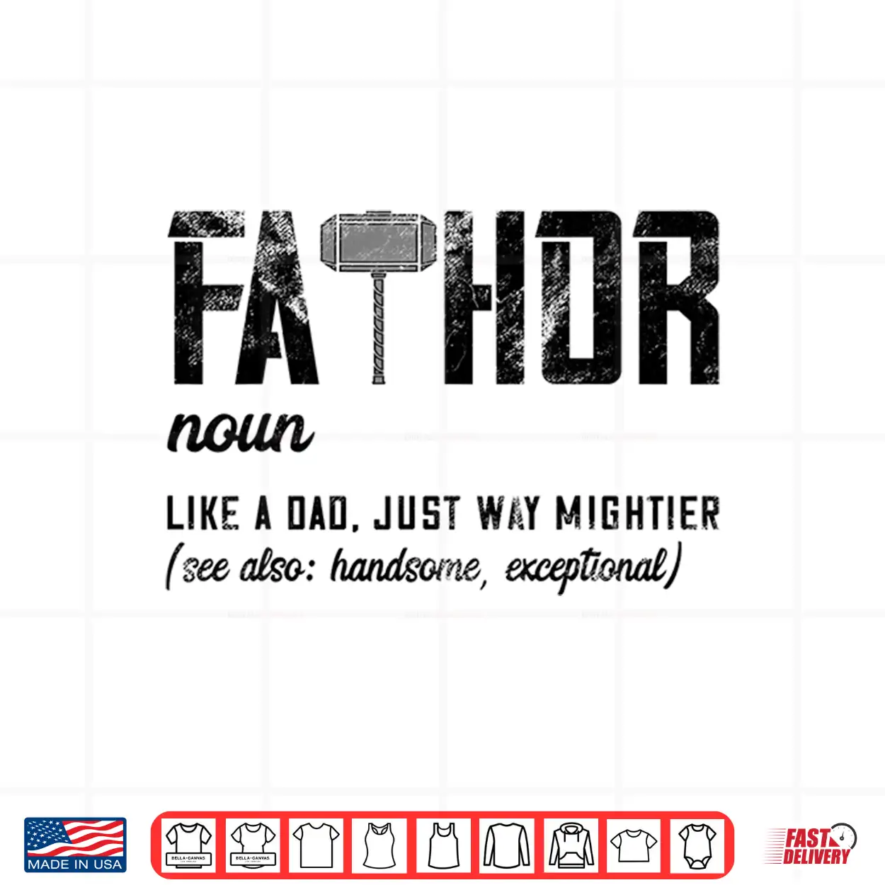Mens Fathor Like Dad Just Way Mightier Father’S Day Fa Thor Shirt Mens Fathor Like Dad Just Way Mightier Father’S Day Fa Thor Shirt