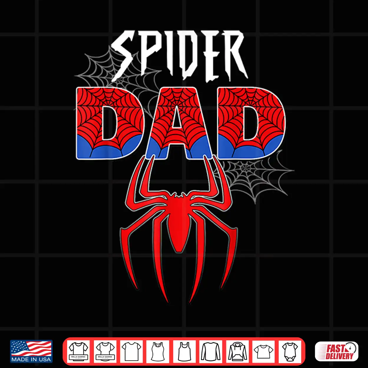 Mens Spider Dad Design Father’S Day Matching Family Birthday Shirt Mens Spider Dad Design Father’S Day Matching Family Birthday Shirt