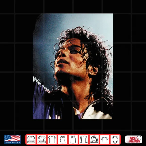 Design Michael Jackson Live Bad Album World Tour 1988 Shirt