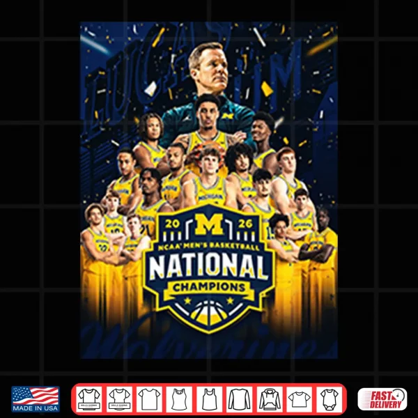 Design Michigan Wolverines 2026 National Champions Shirt