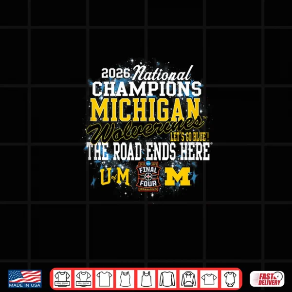 Michigan Wolverines 2026 National Champs Men'S Basketball Shirt 4 Design Michigan Wolverines 2026 National Champs Mens Basketball Shirt