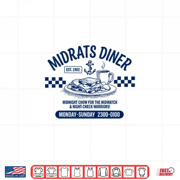 Design Midrats Diner Funny Sailor Humor Design Shirt