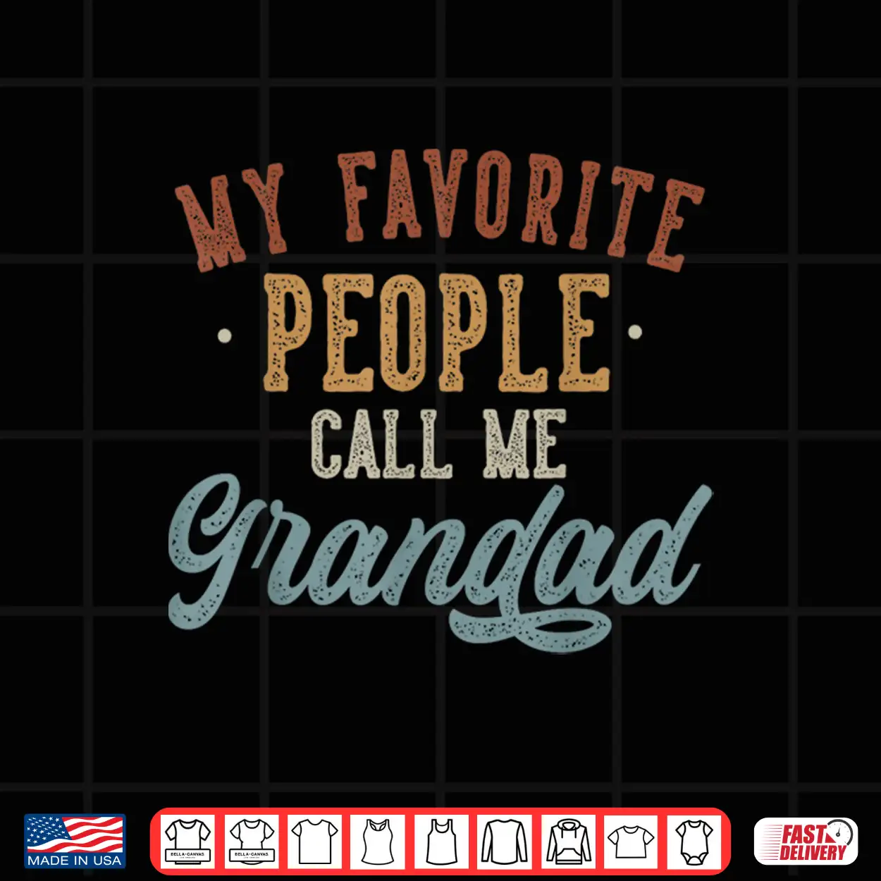 My Favorite People Call Me Grandad Funny Grandad Birthday Shirt My Favorite People Call Me Grandad Funny Grandad Birthday Shirt