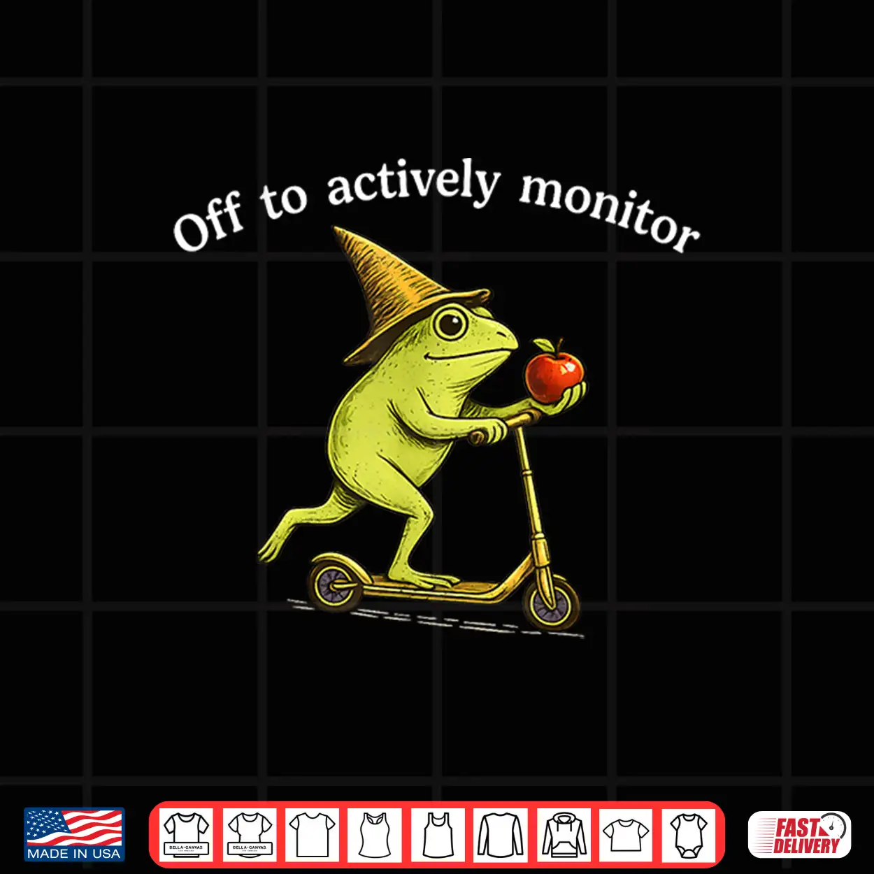 Off To Actively Monitor Funny Frog Scooter Teacher Testing Shirt Off To Actively Monitor Funny Frog Scooter Teacher Testing Shirt