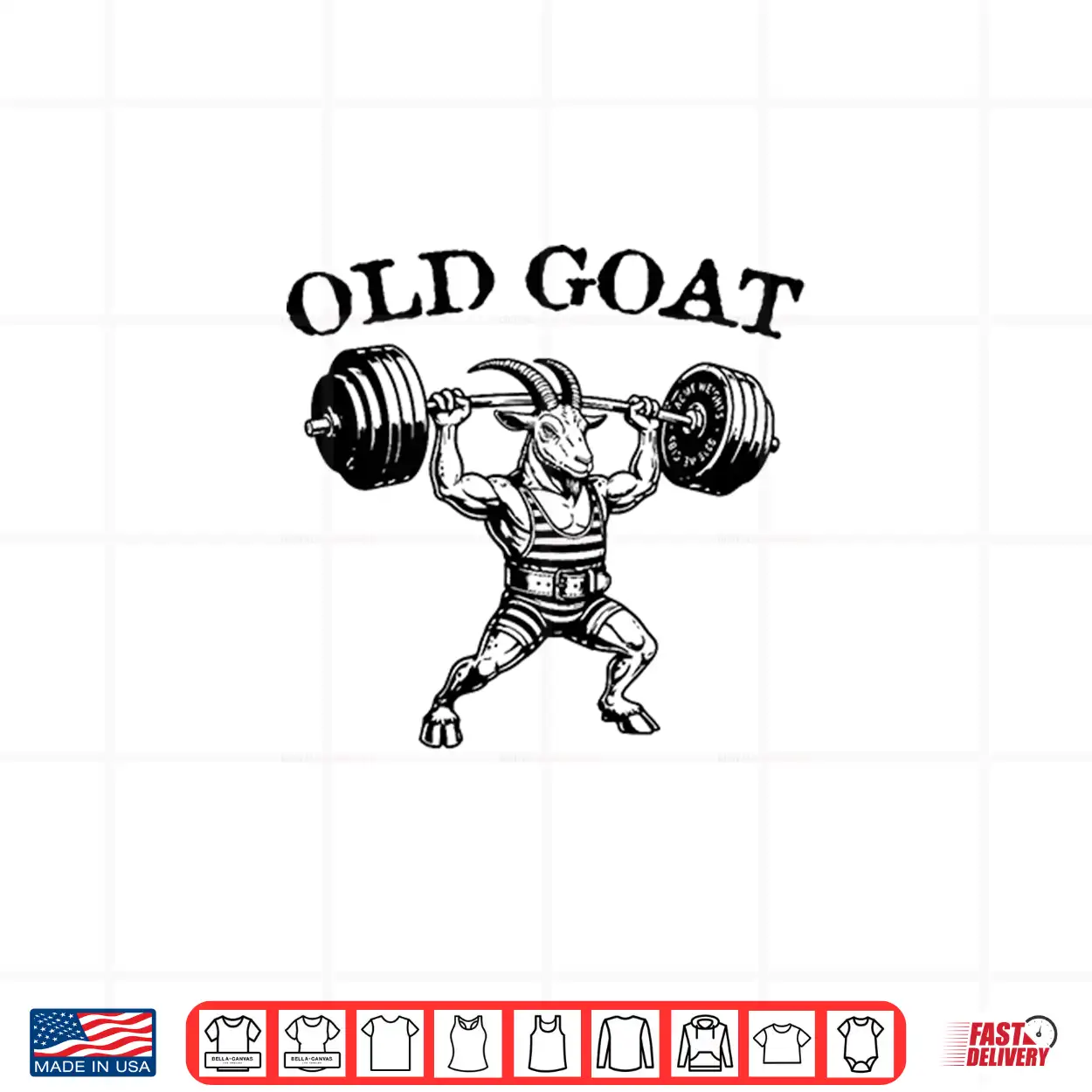 Old Goat Fun Bodybuilding Shirt Old Goat Fun Bodybuilding Shirt