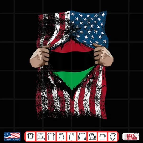 Pan African Unia Flag Shirt Loyal Afro Americans Usa Gift 4 Design Pan African Unia Flag Shirt Loyal Afro Americans USA Gift
