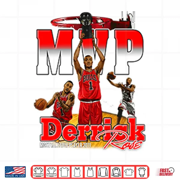 Design Pete Crow Armstrong Derrick Rose Most Valuable Player 2011 Shirt