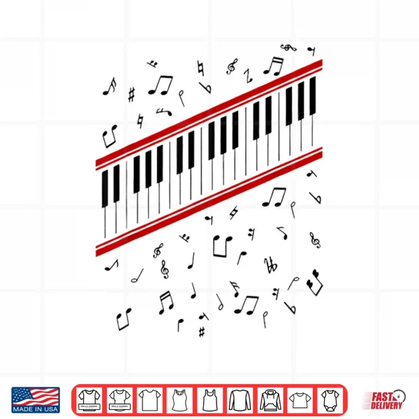 Design Piano Beat It Costume Shirt