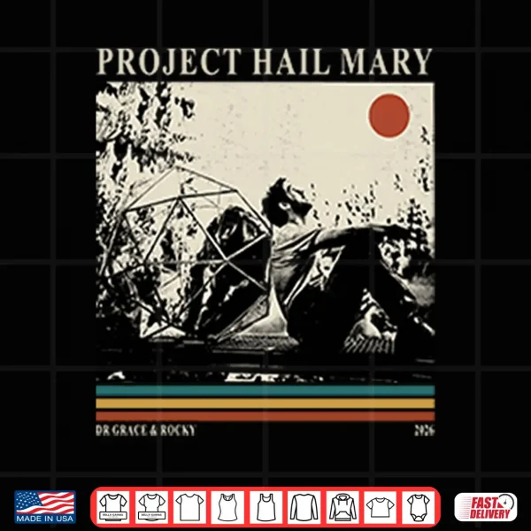 Design Project Hail Mary Dr Grace Rocky Shirt