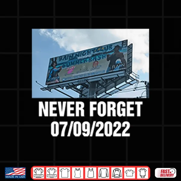 Design Rain Nightclub Summer Bash Never Forget 7 9 2022 Shirt