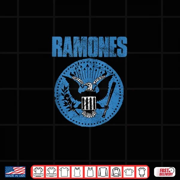Design Ramones Blue Seal Shirt