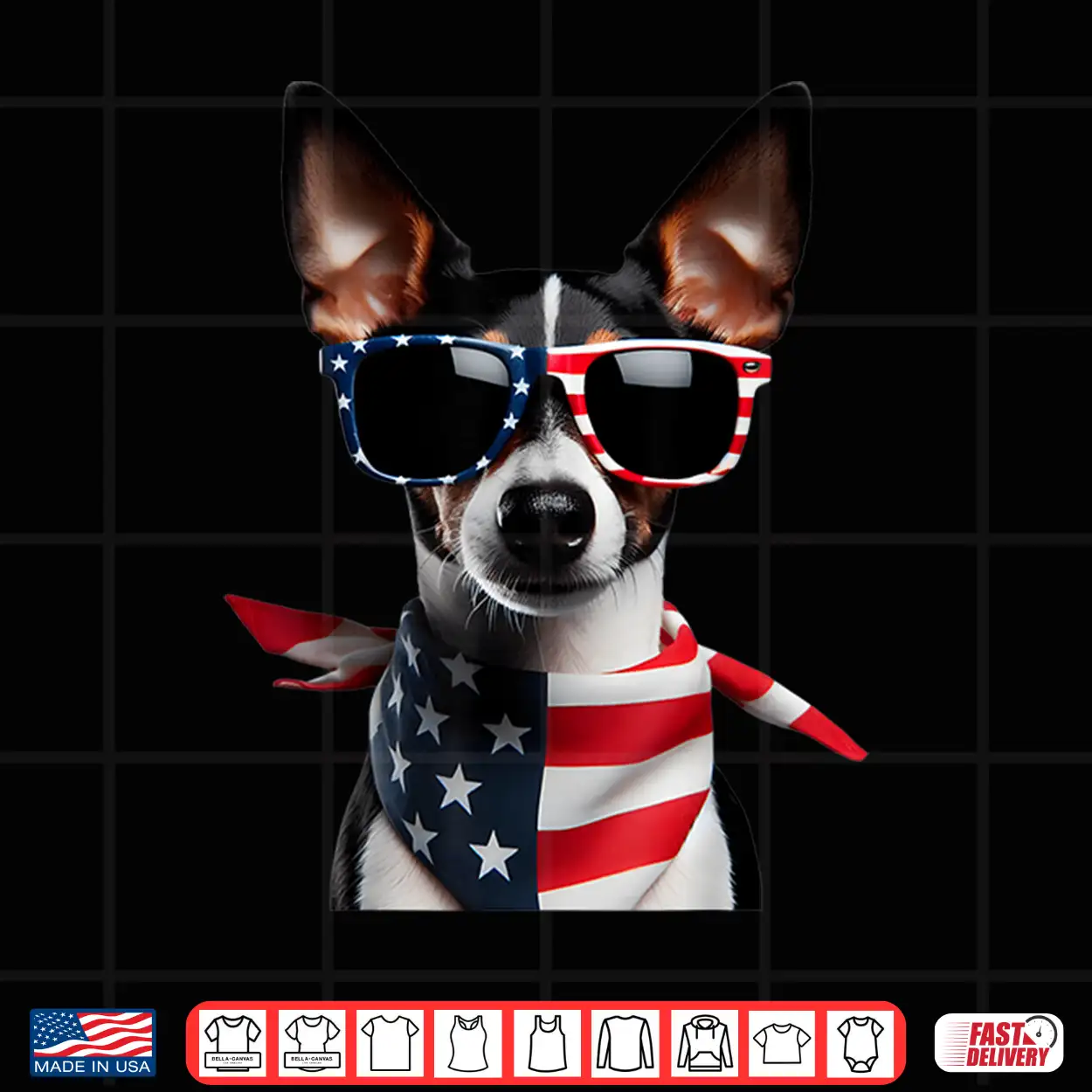 Rat Terrier Dog 4Th Of July American Independence Day Owner Shirt Rat Terrier Dog 4Th Of July American Independence Day Owner Shirt