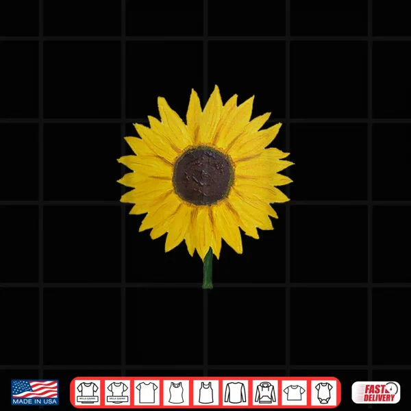 Design Realistic Sunflower Shirt