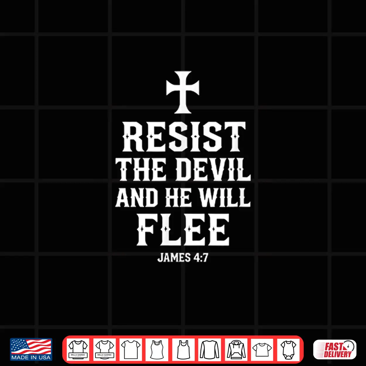 Resist The Devil And He Will Flee James4 7 Spiritual Warfare Shirt Resist The Devil And He Will Flee James4 7 Spiritual Warfare Shirt